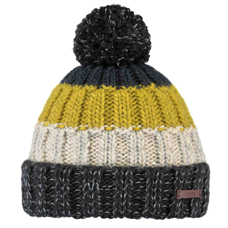 Barts Wilhelm Beanie Hat Yellow