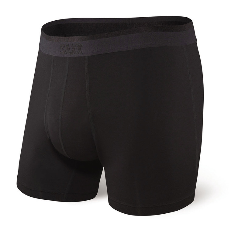 SAXX Platinum Everyday Boxer Brief Fly Blackout