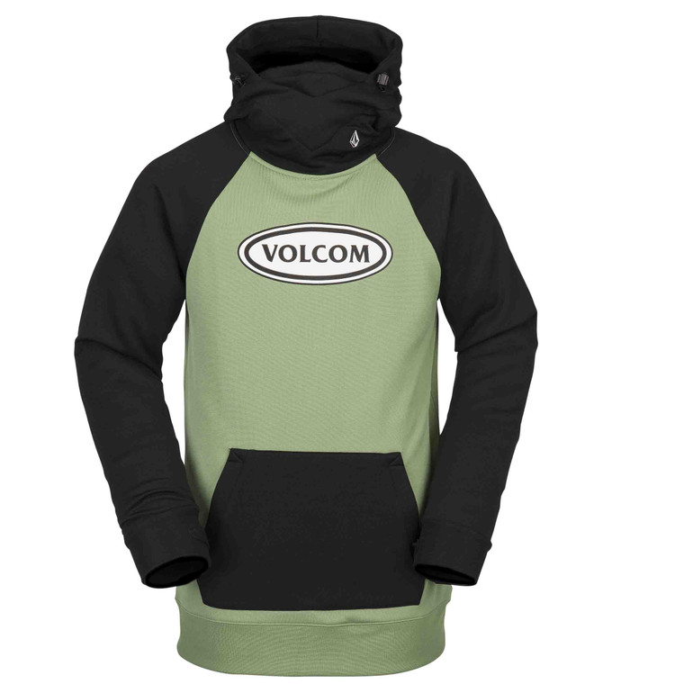 Volcom Mens Hydro Riding Ski Snow Hoodie Jade