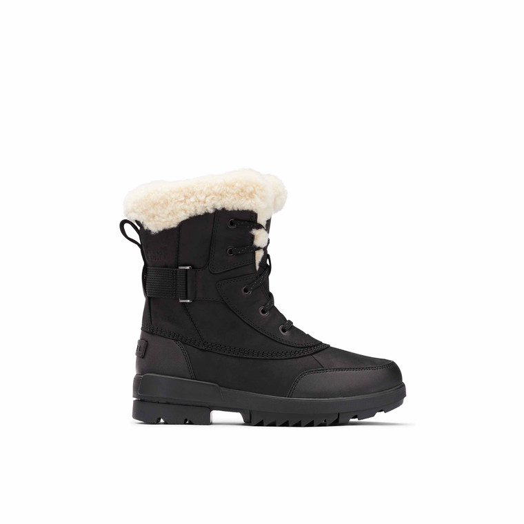 Sorel Womens Torino II Parc Winter Boot Sea Salt Black