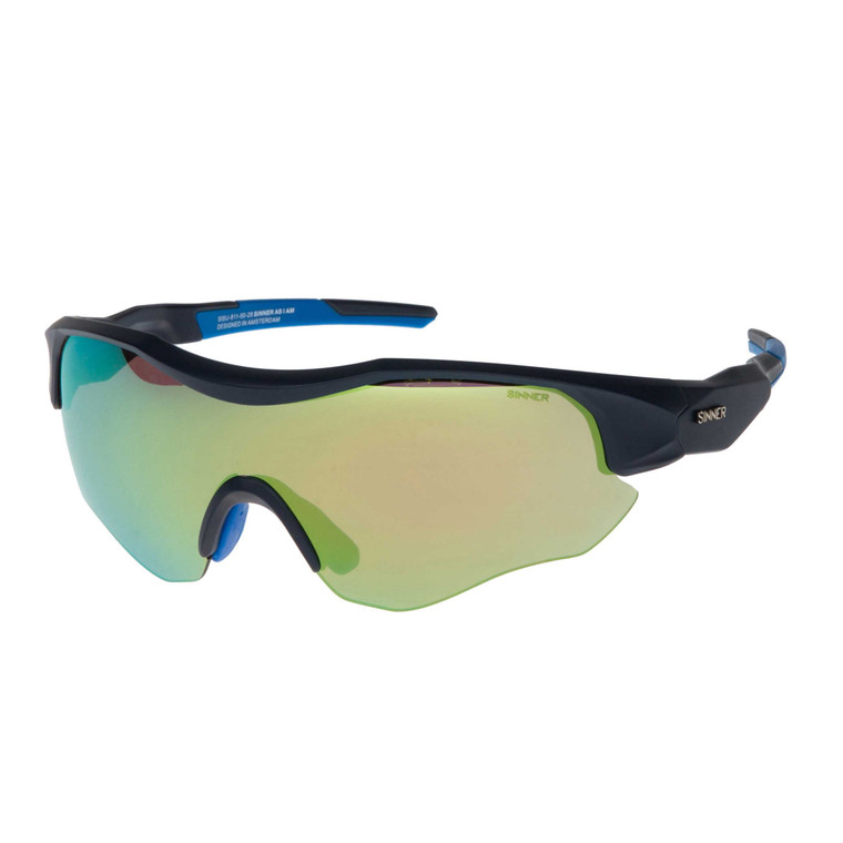 Sinner Triple Matte Dark Blue Sintrast Cycling Sunglasses