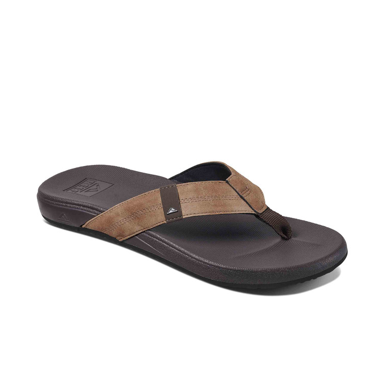 Reef Mens Cushion Phantom Flip Flops Brown Tan