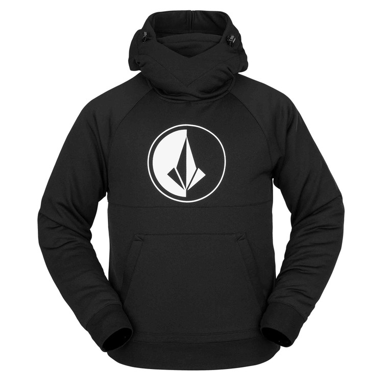 Volcom Mens Hydro Riding Snow Hoodie Black