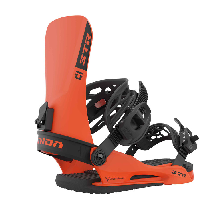 Union STR All Mountain Snowboard Bindings Orange