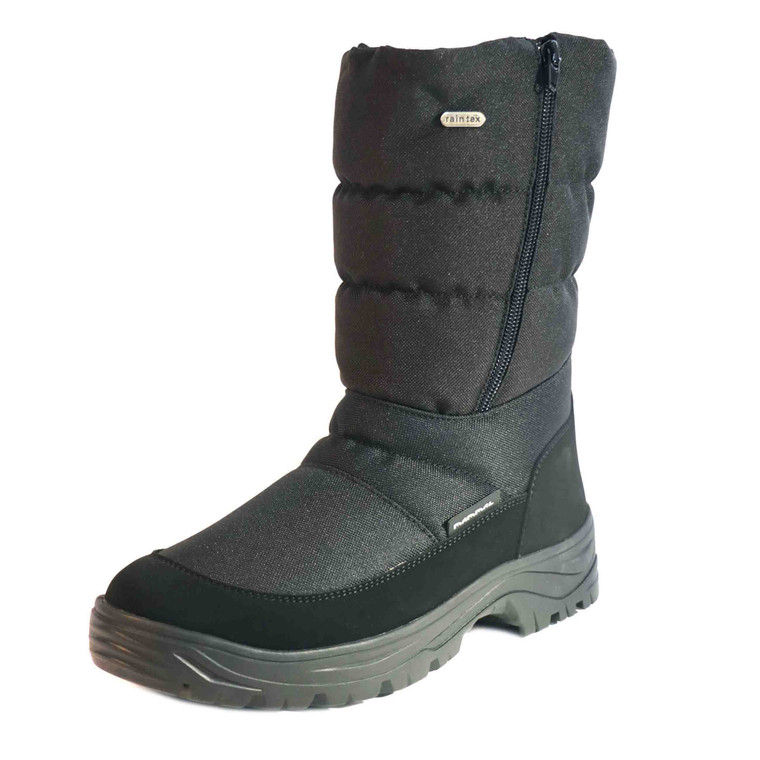 Mammal Mens Winter OC Ice Grip Mid Calf Boots Fango 3 Black
