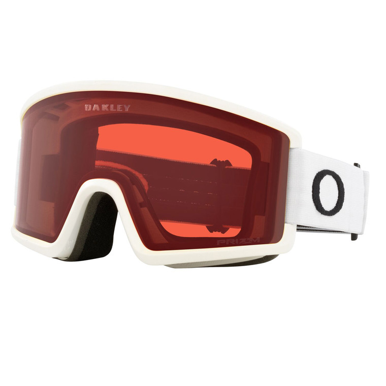 Oakley Target Line OTG M Medium Matte White Prizm Rose Snow Ski Goggles