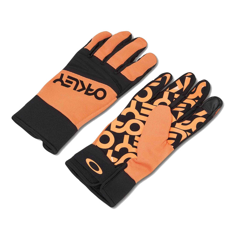 Oakley Mens Factory Pilot Core Ski Snowboard Glove Soft Orange