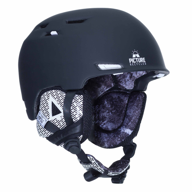 Picture Spread Ski Snow Helmet HE010 Black Extra Small