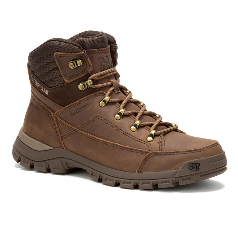 Cat Footwear Mens Threshold Hiker WP Boot Mushroom Brown