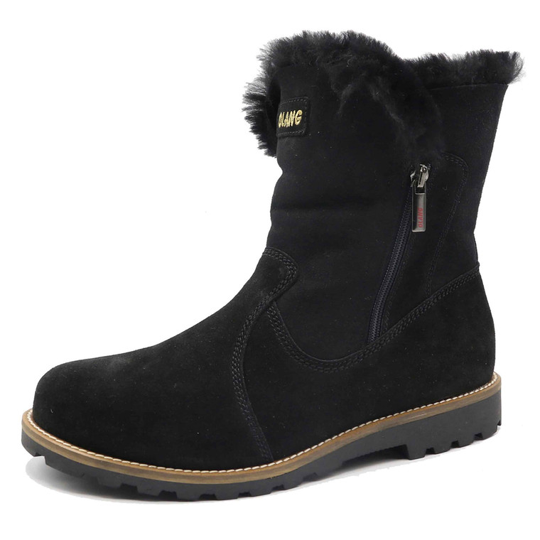 Olang Womens Winter Lower Calf Snow Agata Boots Black