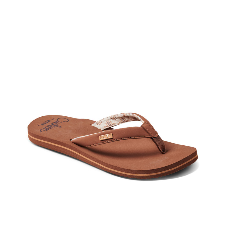 Reef Womens Cushion Sands Flip Flops Espresso