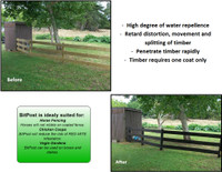 biosymph - BitPost Timber Stain and Preserver features