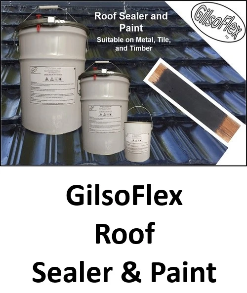 GilsoFlex Roof Sealer and Paint