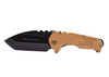 Medford Scout M/P D2 PVD Tanto Blade, Coyote G10 Handles, Bronze HW/Clip