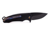 Smooth Criminal S35VN PVD Blade, Black Handles, Flm HW/Clip