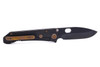 Medford 187 DP D2 PVD Blade, PVD Handles, Bronze HW, PVD Clip w Brsh/Brz Flats