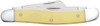 Case Knives 00035 Medium Stockman Yellow Synthetic CS Medium Stockman