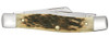 Case Knives 00079 Medium Stockman Peach Seed Jig Amber Bone CV Medium Stockman with Pen Blade