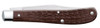 Case Knives 00135 Slimline Trapper Brown Synthetic Slimline Trapper