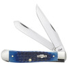 Case Knives 02800 Rogers Corn Cob Jig Blue Bone Trapper