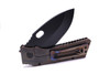 Medford TFF-1 S45VN PVD Blade, Faced/Flm Bronze Handle, Bronze Spring, PVD HW, Brsh/Flm Brz Clip