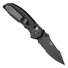HK KNIVES 54150 - EXEMPLAR MANUAL FOLDER / 154CM 3.25" CLIP POINT - BLACK(SERRATED) BLACK G10