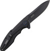 CRKT 6215 Caligo Liner Lock Flipper Knife Black