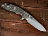 Hinderer XM-18 3.5″ Slicer-Stonewash-Red G10