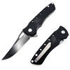 HEIBEL KNIVES THE BLACKHAWK LINER LOCK MANUAL FLIPPER BLACK PVD STONEWASHED BLADE & BLACK G10