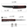 CIVIVI KwaiQ Flipper Knife G10 Handle (2.97" Nitro-V Blade) C23015-1