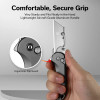 CIVIVI Elementum Utility Thumb Stud & Button Lock Knife Aluminum Handle (2.26" S/S Blade Holder & 6Cr Blade) C23039B-4, With 3Pcs Extra Blades