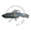 MEDFORD PRAE T S45VN DLC TANTO BLADE, DLC GOLD DRAGON HANDLES, BRONZE HW, DLC W/BRSH/BRZ FLATS CLIP, DLC BREAKER