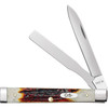 Case 09573 Baby Doc Red Stag two-blade doctor’s knife fully