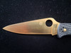 Texas Tool Masters Gold Plated Spyderco Endura 4