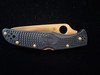 Texas Tool Masters Gold Plated Spyderco Endura 4
