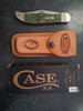CASE XX 64072 KELLY GREEN CURLY OAK SMOOTH FOLDING HUNTER W/SHEATH