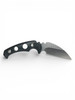 MEDFORD FUK PS 3V TUMBLED BLADE, BLACK G10 HANDLES, BLACK KYDEX SHEATH, FIXED STD HW