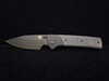 Chaves Scapegoat Street Frame Lock Knife Black Ti/Black Micarta