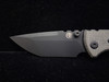 Chaves Redencion 229 Blue Label Liner Lock Tanto Knife Black Micarta