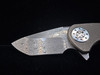 Curtiss Custom Knives F3 Compact Damasteel and Knurled Titanium