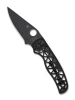 SPYDERCO C266BKALBKP EDGERATI™ BLACK ALUMINUM S30V PLAIN EDGE