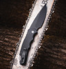 PRO-TECH T4103 MM TACTICAL RESPONSE 4 SOLID BLACK ALUMINUM HANDLE, STEEL SAFETY, GLASS BREAKER, DLC BLACK MAGNAMAX BLADE, BLASTED HARDWARE, BLACK WIDE DEEP CARRY CLIP