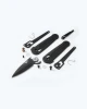 BENCHMADE 491BK-02 LOWDEN™ | BLACK G10 | SPEAR-POINT