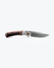 BENCHMADE 15085-2 MINI CROOKED RIVER | GRAY ALUMINUM & WOOD | CLIP-POINT