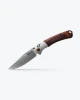 BENCHMADE 15085-2 MINI CROOKED RIVER | GRAY ALUMINUM & WOOD | CLIP-POINT
