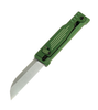 REATE EXO PERFORMANCE GRAVITY KNIFE GREEN STRIPE PATTERN DOUBLE BLADE NITRO-V STONEWASHED & SATIN SERRATED