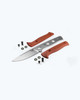 BENCHMADE 15650-01 SLIPRIDGE™ FIXED RUST ORANGE | DROP-POINT