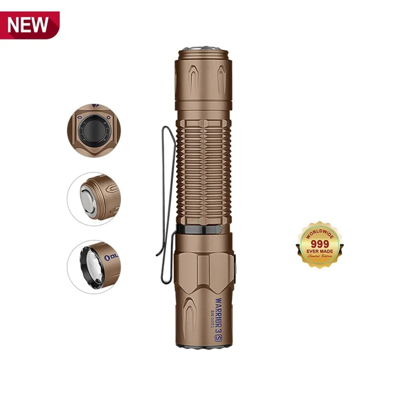 Olight (オーライト) WARRIOR 3 限定色デザートカモフラージュ