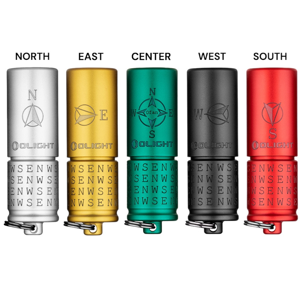 OLIGHT i1R 2 PRO KEYCHAIN FLASHLIGHT - CARDINAL DIRECTIONS