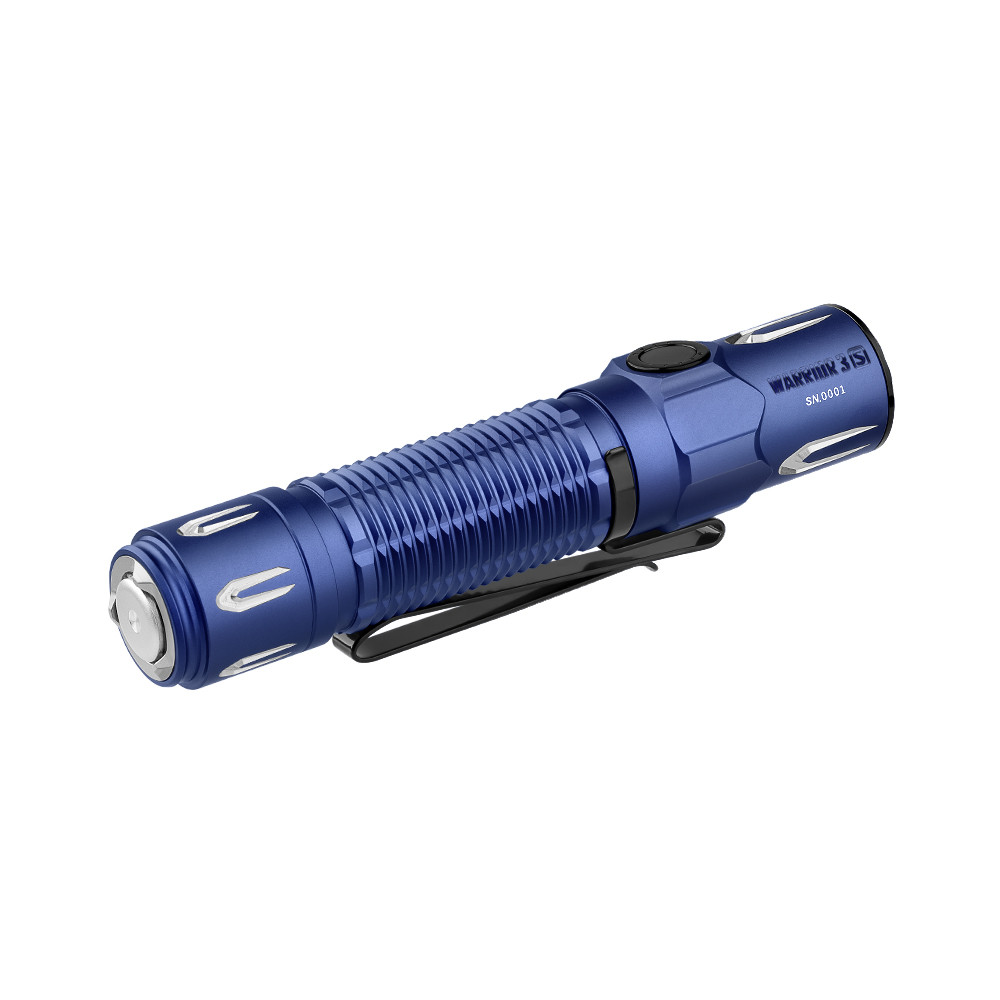 Warrior 3S High Beam Tactical Flashlight - Regal Blue